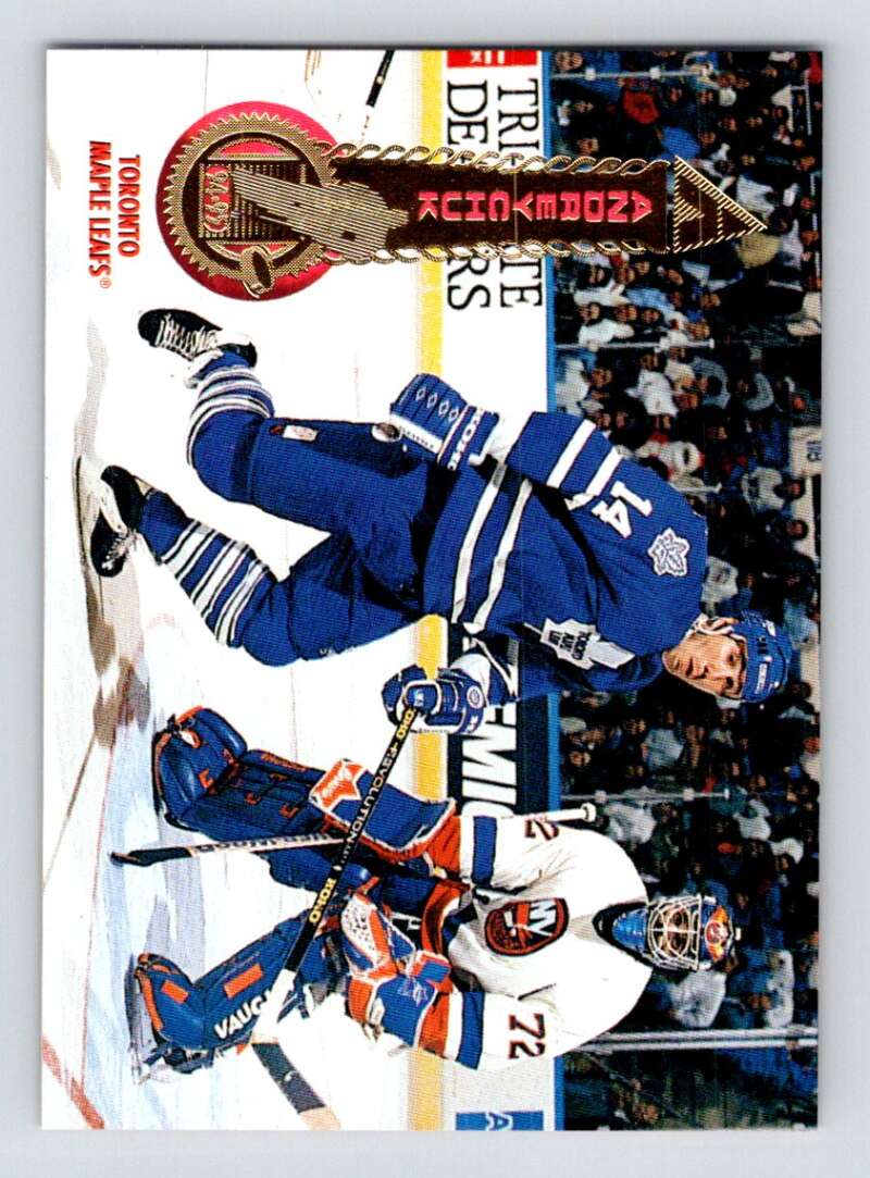 1994-95 Pinnacle #5 Dave Andreychuk  Toronto Maple Leafs  Image 1