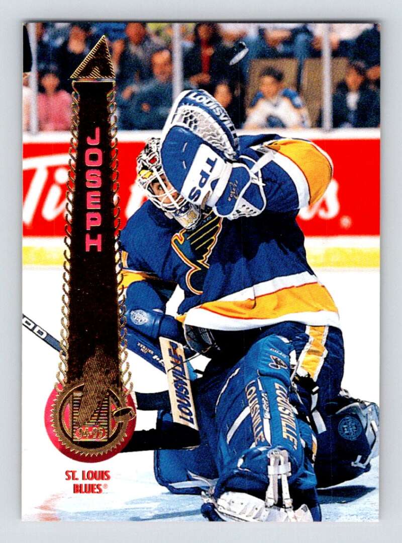 1994-95 Pinnacle #6 Curtis Joseph  St. Louis Blues  Image 1