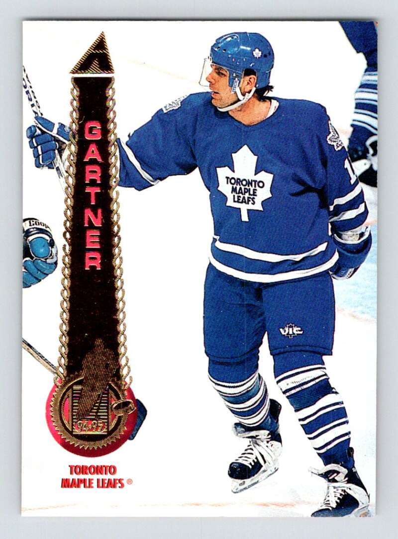 1994-95 Pinnacle #31 Mike Gartner  Toronto Maple Leafs  Image 1