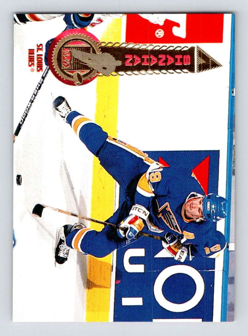 1994-95 Pinnacle #32 Brendan Shanahan  St. Louis Blues  Image 1