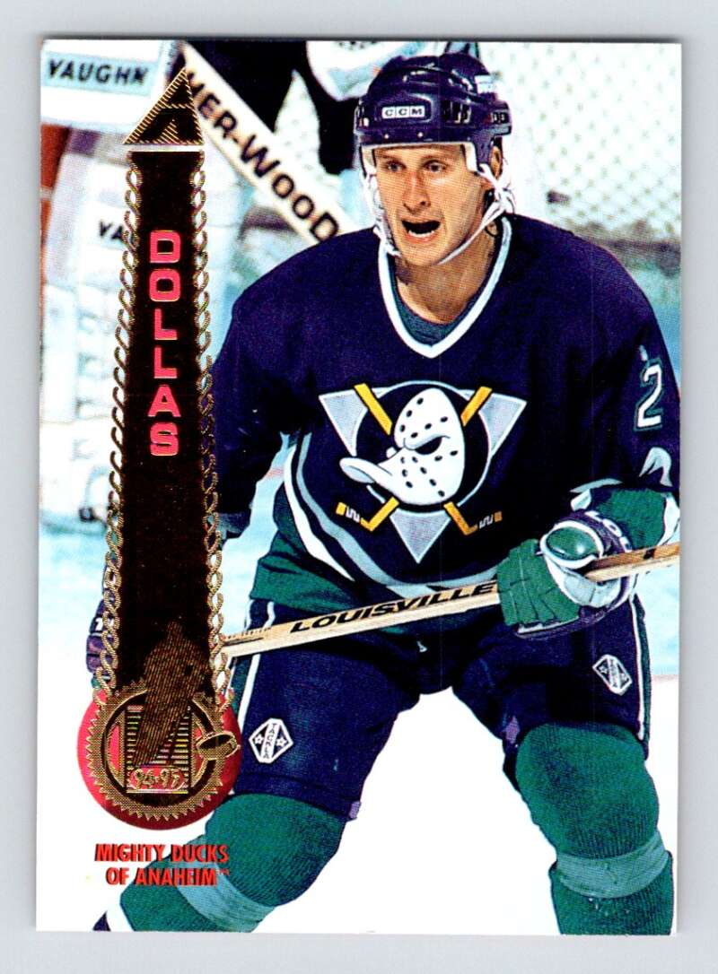 1994-95 Pinnacle #41 Bobby Dollas  Anaheim Ducks  Image 1