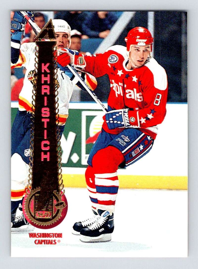 1994-95 Pinnacle #59 Dimitri Khristich  Washington Capitals  Image 1