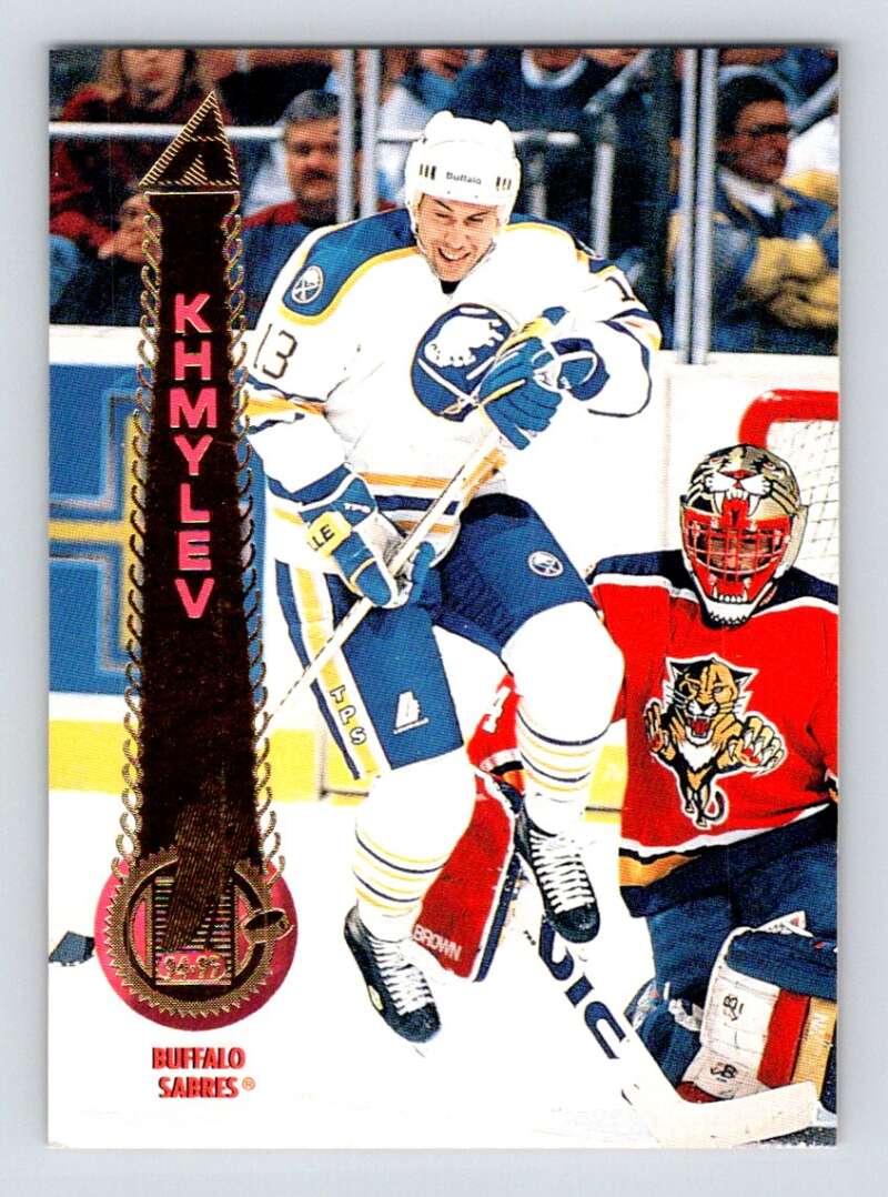 1994-95 Pinnacle #69 Yuri Khmylev  Buffalo Sabres  Image 1