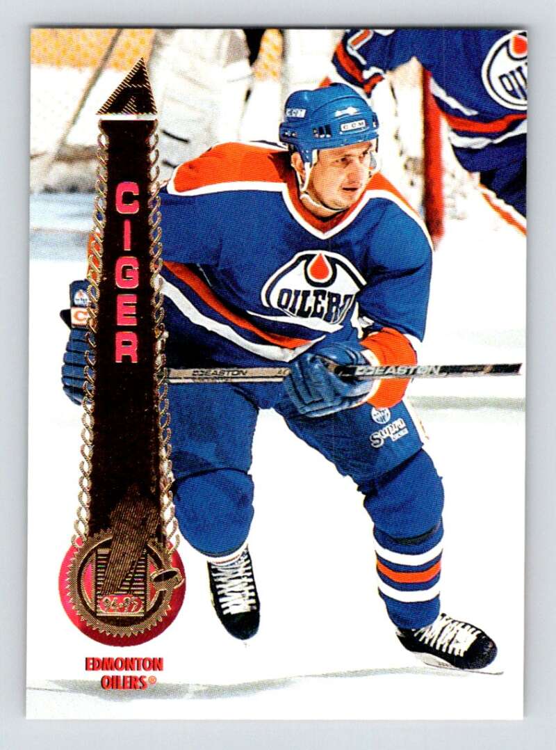 1994-95 Pinnacle #70 Zdeno Ciger  Edmonton Oilers  Image 1