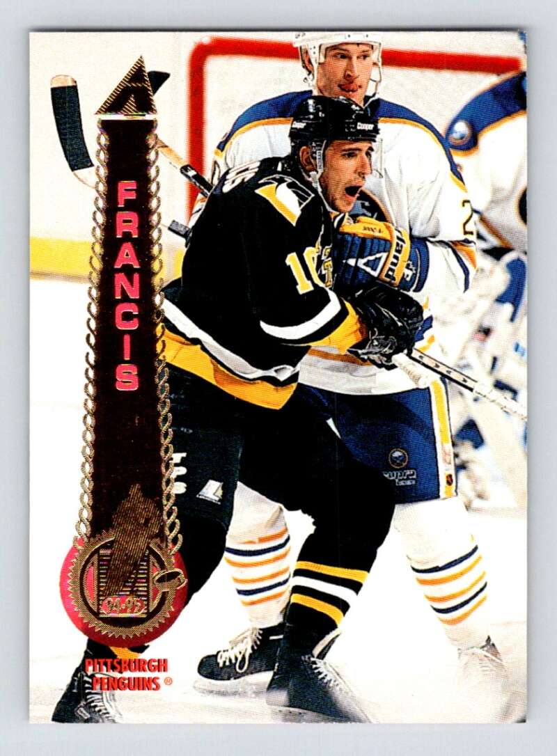 1994-95 Pinnacle #72 Ron Francis  Pittsburgh Penguins  Image 1