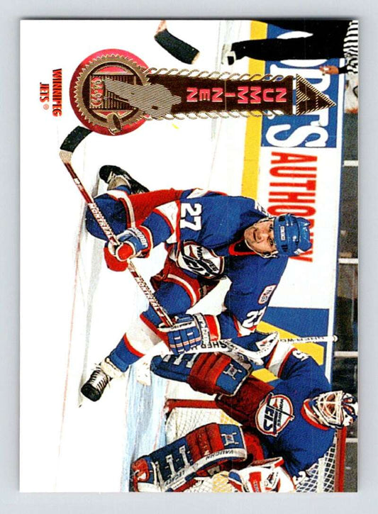 1994-95 Pinnacle #77 Teppo Numminen  Winnipeg Jets  Image 1