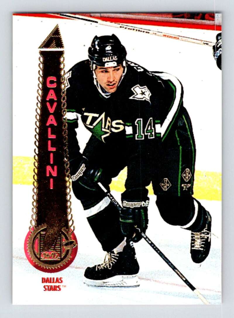 1994-95 Pinnacle #81 Paul Cavallini  Dallas Stars  Image 1