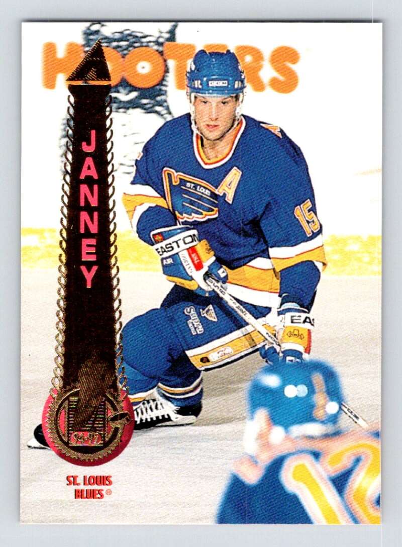 1994-95 Pinnacle #84 Craig Janney  St. Louis Blues  Image 1