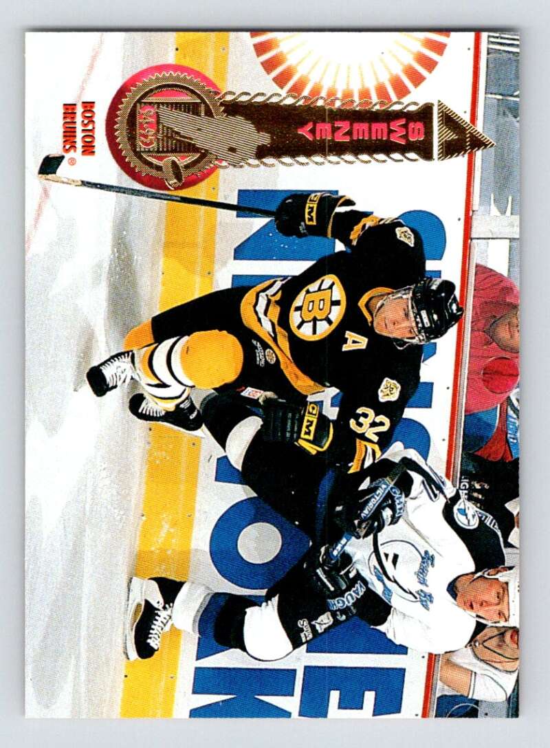1994-95 Pinnacle #91 Don Sweeney  Boston Bruins  Image 1