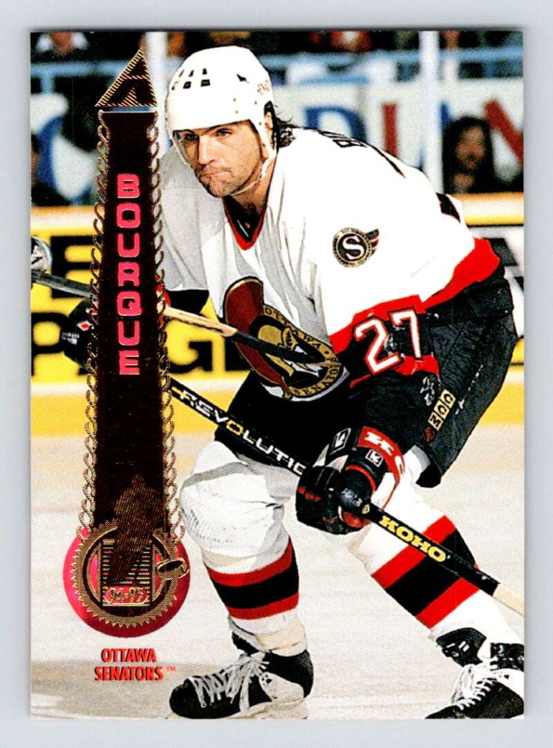1994-95 Pinnacle #112 Phil Bourque  Ottawa Senators  Image 1