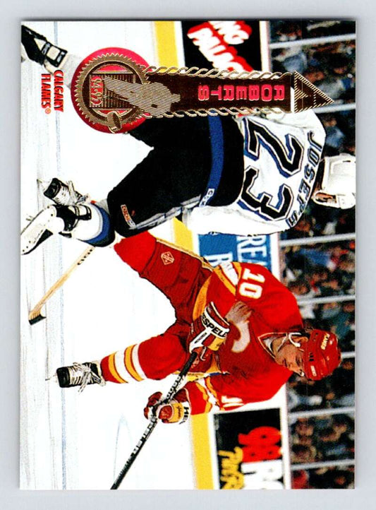 1994-95 Pinnacle #115 Gary Roberts  Calgary Flames  Image 1