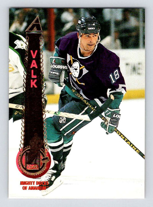 1994-95 Pinnacle #119 Garry Valk  Anaheim Ducks  Image 1