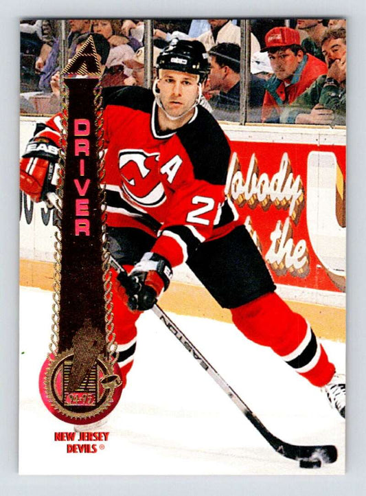 1994-95 Pinnacle #126 Bruce Driver  New Jersey Devils  Image 1