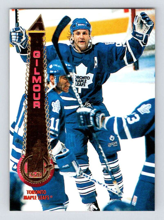 1994-95 Pinnacle #135 Doug Gilmour  Toronto Maple Leafs  Image 1