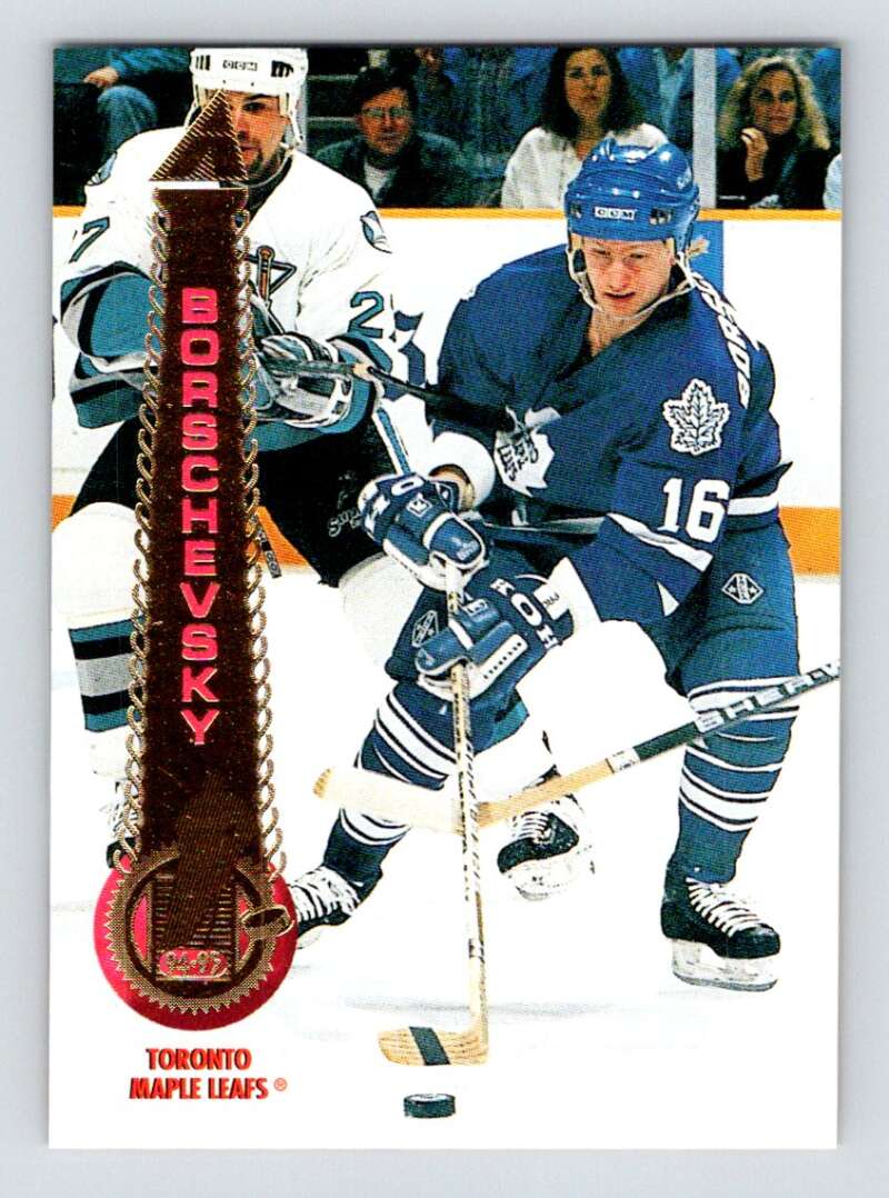 1994-95 Pinnacle #160 Nikolai Borschevsky  Toronto Maple Leafs  Image 1