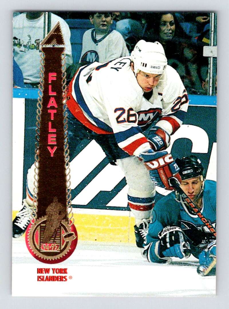 1994-95 Pinnacle #176 Patrick Flatley  New York Islanders  Image 1