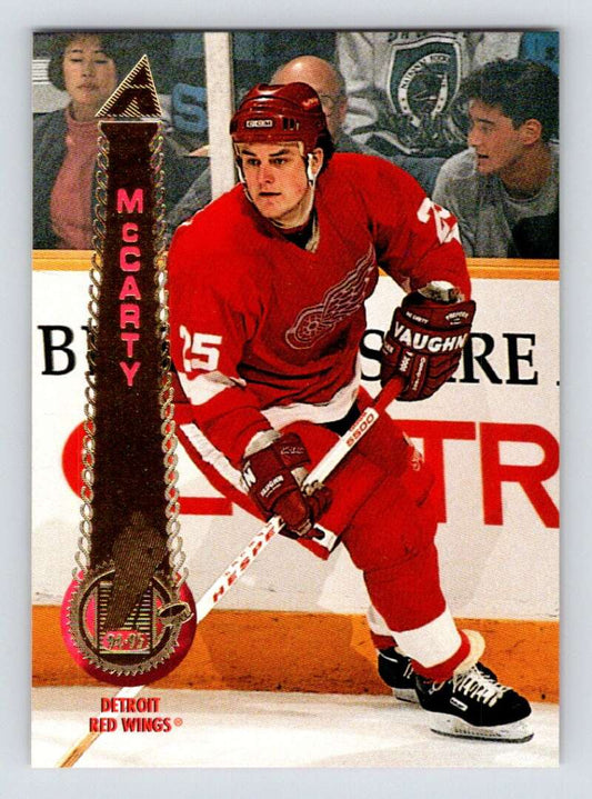 1994-95 Pinnacle #180 Darren McCarty  Detroit Red Wings  Image 1