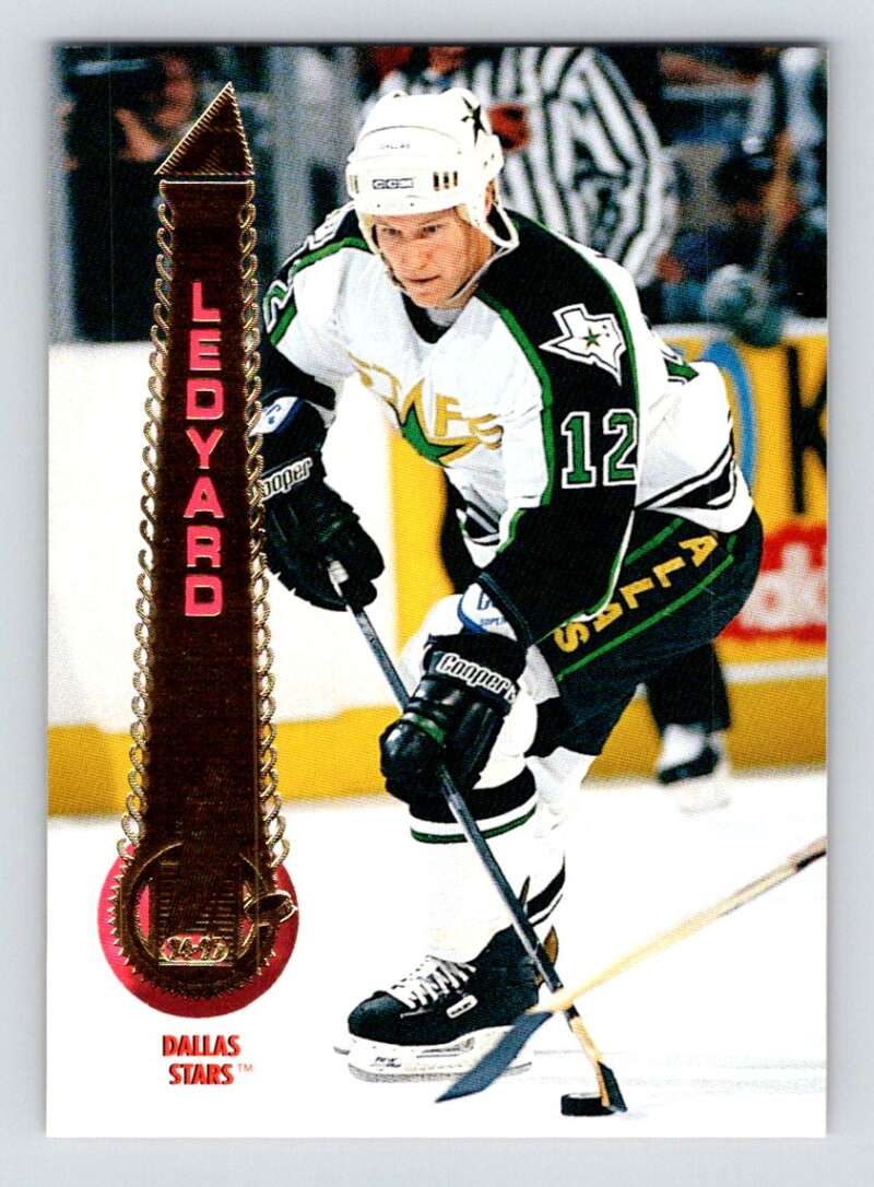 1994-95 Pinnacle #204 Grant Ledyard  Dallas Stars  Image 1