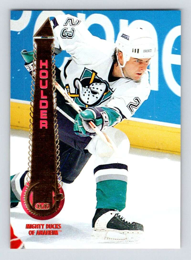 1994-95 Pinnacle #206 Bill Houlder  Anaheim Ducks  Image 1
