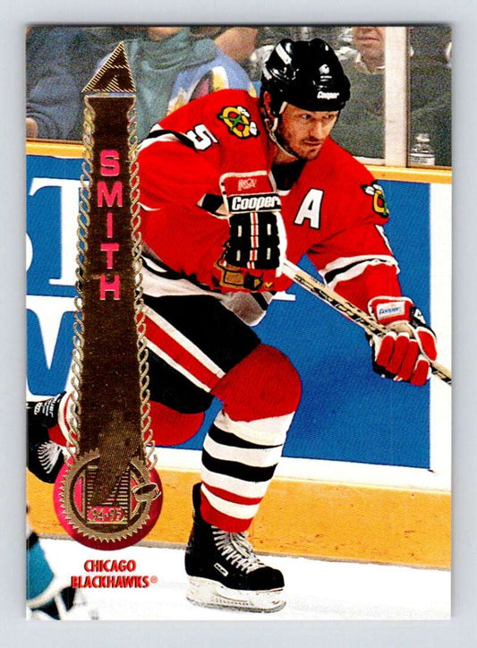 1994-95 Pinnacle #211 Steve Smith  Chicago Blackhawks  Image 1
