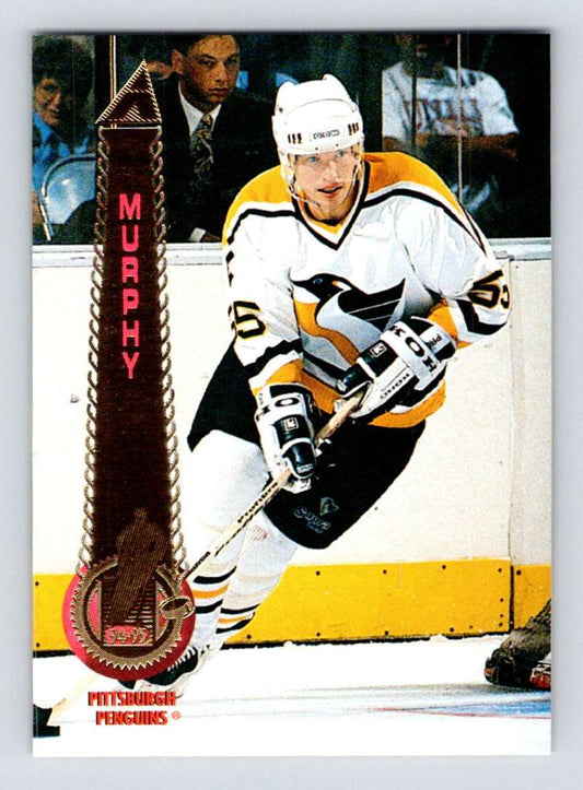 1994-95 Pinnacle #215 Larry Murphy  Pittsburgh Penguins  Image 1