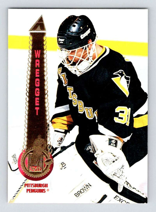 1994-95 Pinnacle #230 Ken Wregget  Pittsburgh Penguins  Image 1