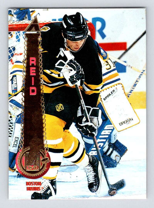 1994-95 Pinnacle #234 David Reid  Boston Bruins  Image 1