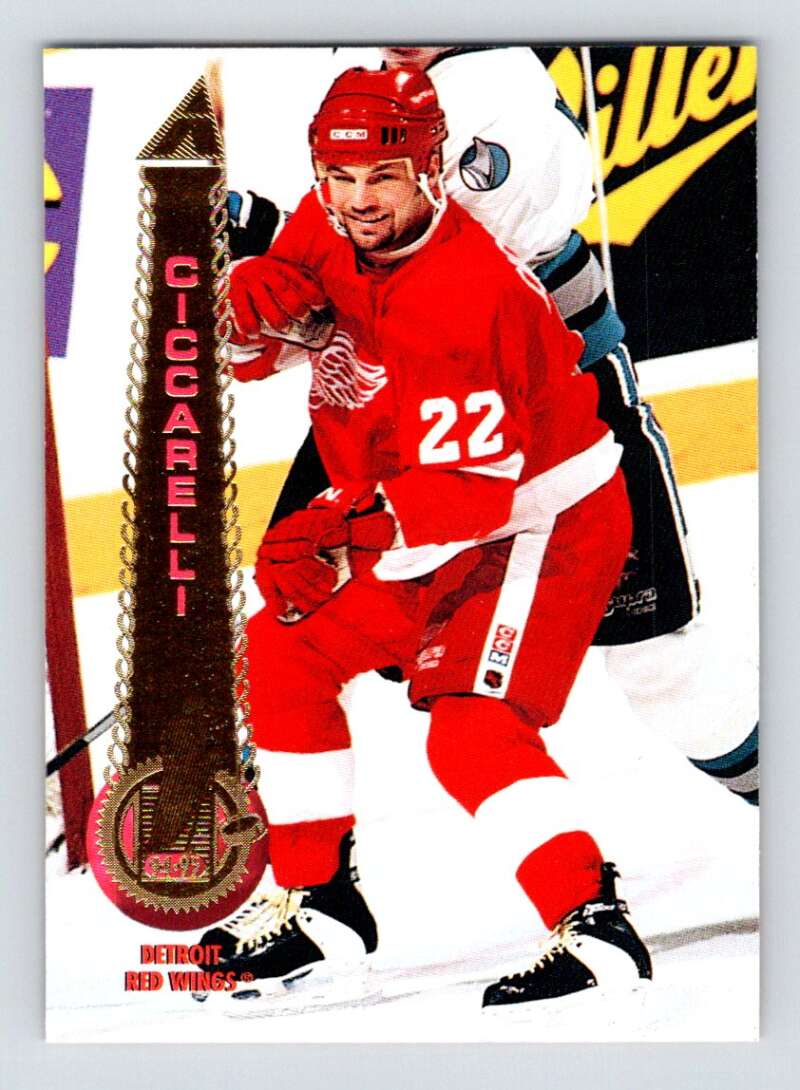 1994-95 Pinnacle #241 Dino Ciccarelli  Detroit Red Wings  Image 1