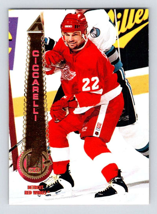 1994-95 Pinnacle #241 Dino Ciccarelli  Detroit Red Wings  Image 1