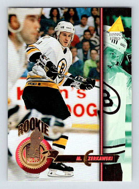 1994-95 Pinnacle #246 Mariusz Czerkawski  RC Rookie Boston Bruins  Image 1