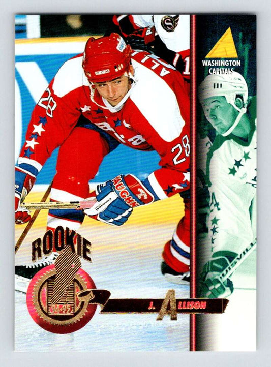 1994-95 Pinnacle #247 Jason Allison  Washington Capitals  Image 1