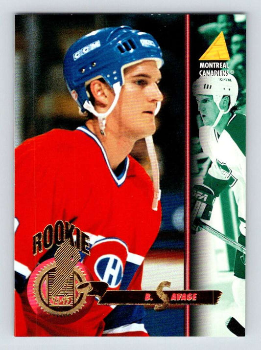 1994-95 Pinnacle #248 Brian Savage  Montreal Canadiens  Image 1