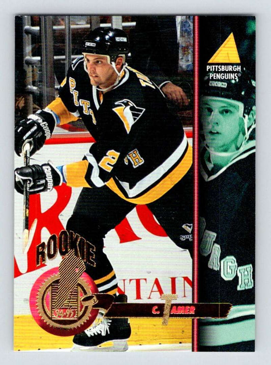 1994-95 Pinnacle #259 Chris Tamer  RC Rookie Pittsburgh Penguins  Image 1