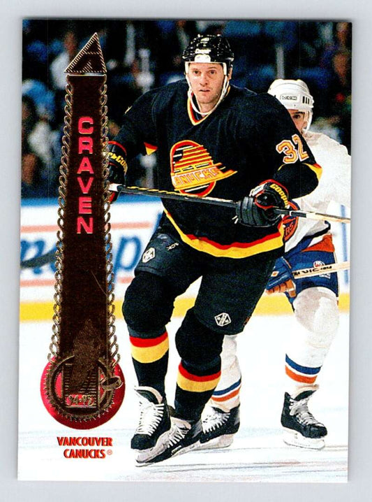 1994-95 Pinnacle #291 Murray Craven  Vancouver Canucks  Image 1