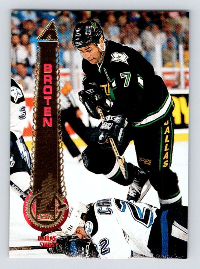 1994-95 Pinnacle #293 Neal Broten  Dallas Stars  Image 1