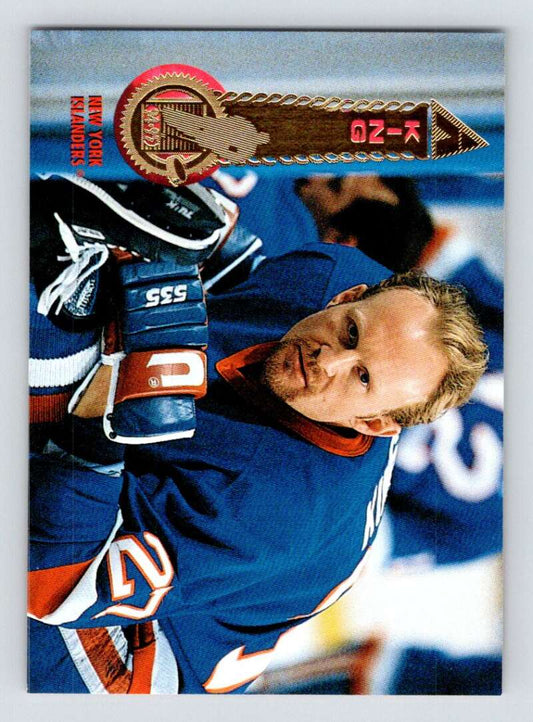 1994-95 Pinnacle #302 Derek King  New York Islanders  Image 1