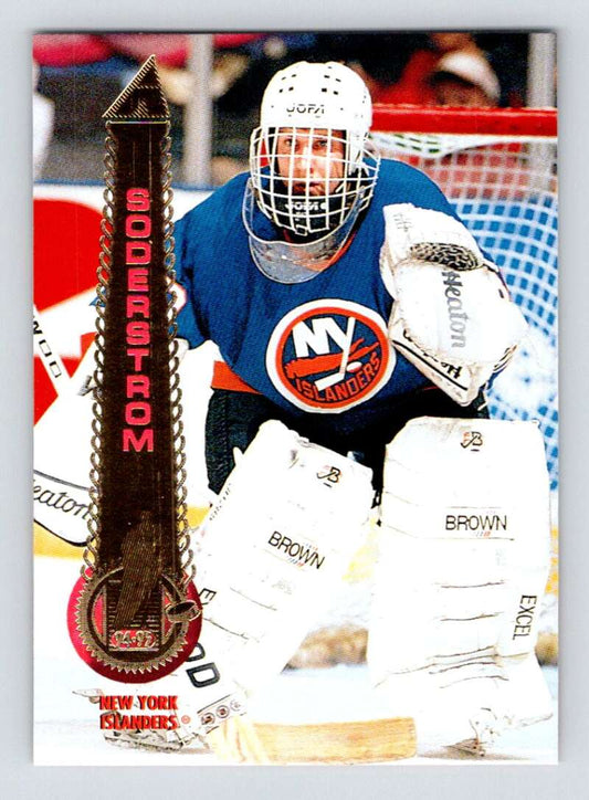 1994-95 Pinnacle #309 Tommy Soderstrom  New York Islanders  Image 1