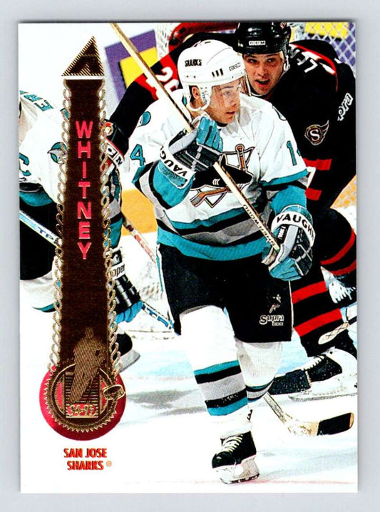 1994-95 Pinnacle #316 Ray Whitney  San Jose Sharks  Image 1