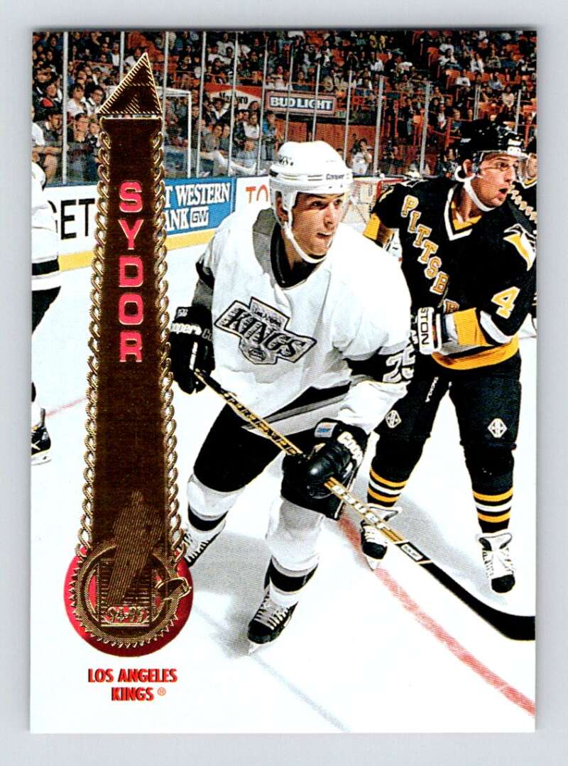 1994-95 Pinnacle #328 Darryl Sydor  Los Angeles Kings  Image 1