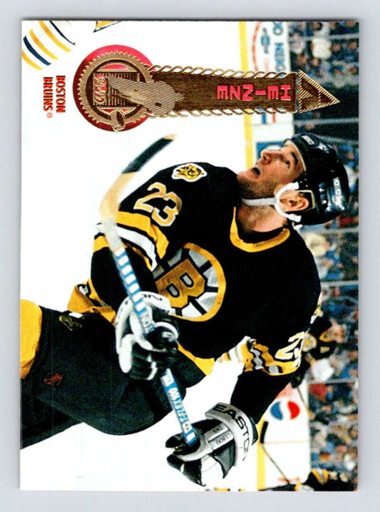 1994-95 Pinnacle #341 Steve Heinze  Boston Bruins  Image 1