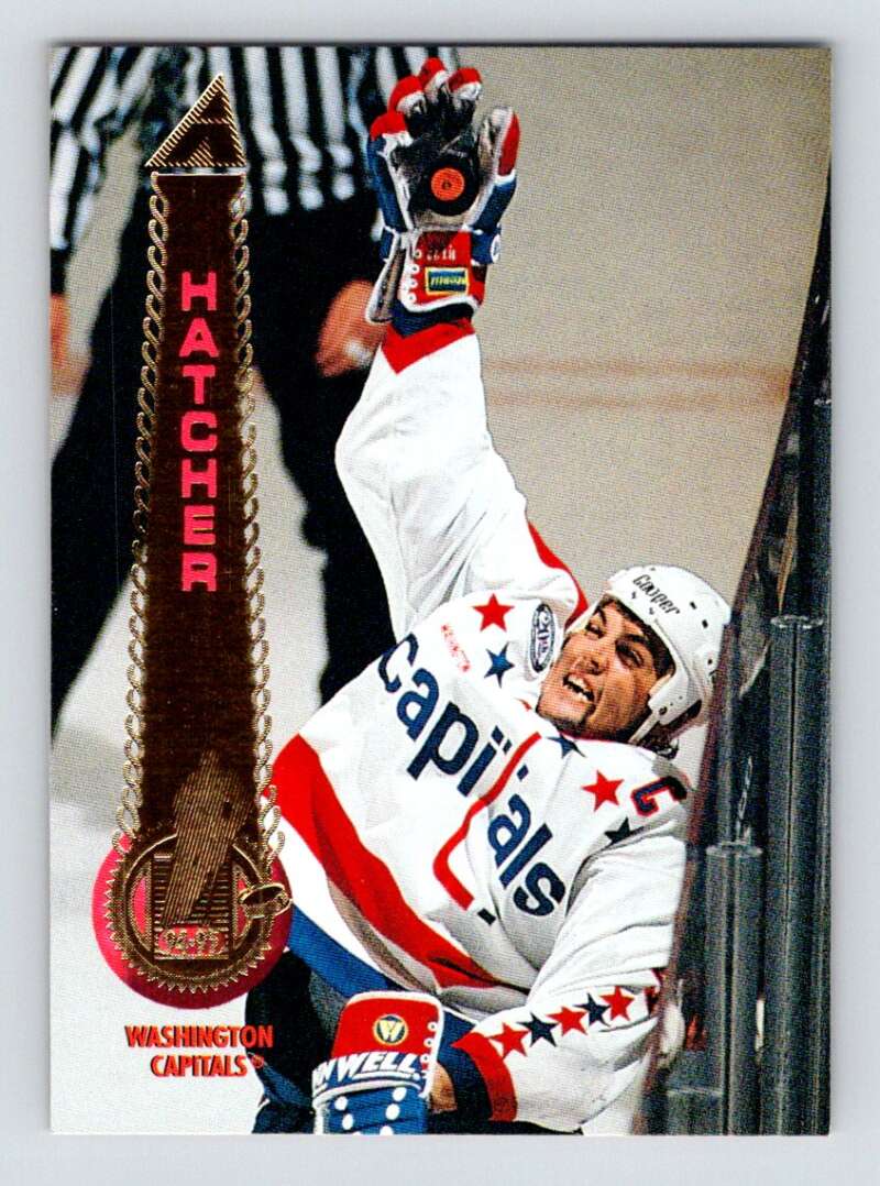 1994-95 Pinnacle #345 Kevin Hatcher  Washington Capitals  Image 1
