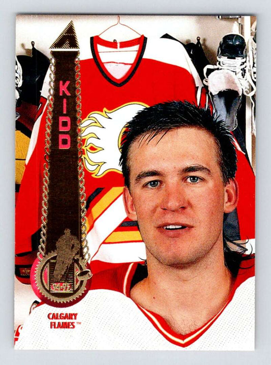 1994-95 Pinnacle #365 Trevor Kidd  Calgary Flames  Image 1