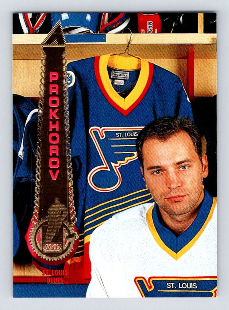 1994-95 Pinnacle #367 Vitali Prokhorov  St. Louis Blues  Image 1