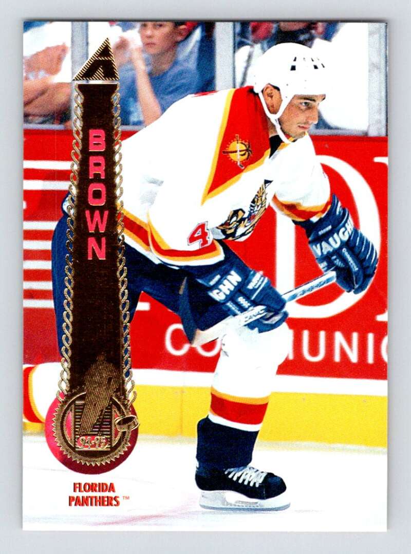 1994-95 Pinnacle #368 Keith Brown  Florida Panthers  Image 1