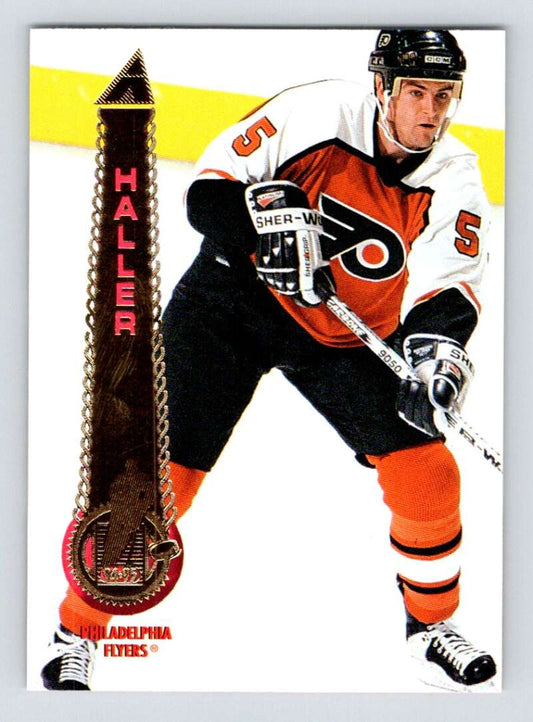 1994-95 Pinnacle #373 Kevin Haller  Philadelphia Flyers  Image 1