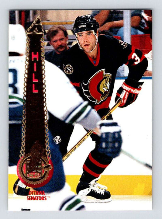 1994-95 Pinnacle #395 Sean Hill  Ottawa Senators  Image 1