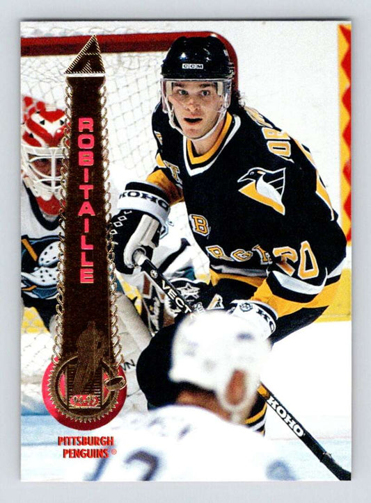 1994-95 Pinnacle #400 Luc Robitaille  Pittsburgh Penguins  Image 1