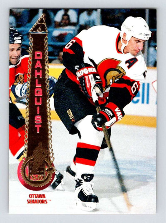 1994-95 Pinnacle #402 Chris Dahlquist  Ottawa Senators  Image 1