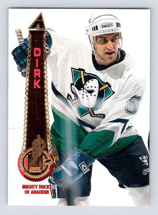 1994-95 Pinnacle #405 Robert Dirk  Anaheim Ducks  Image 1
