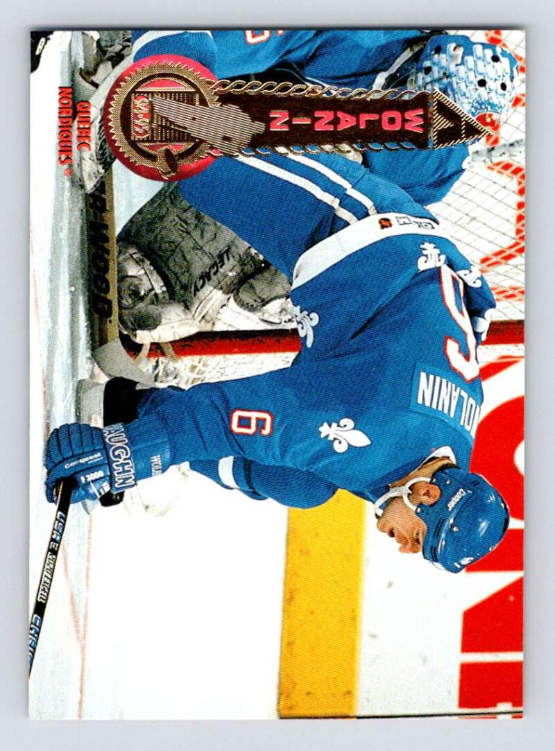 1994-95 Pinnacle #445 Craig Wolanin  Quebec Nordiques  Image 1